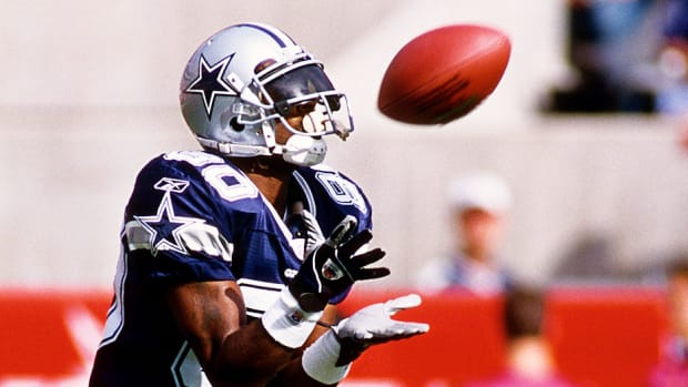 Dallas Cowboys kick returner Reggie Swinton (80) in action against the Arizona Cardinals at Sun Devil Stadium.